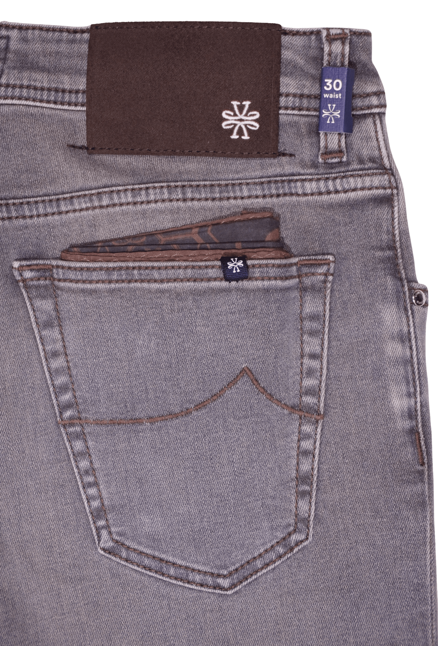 Jacob Cohen Scott Grey Stretch Denim