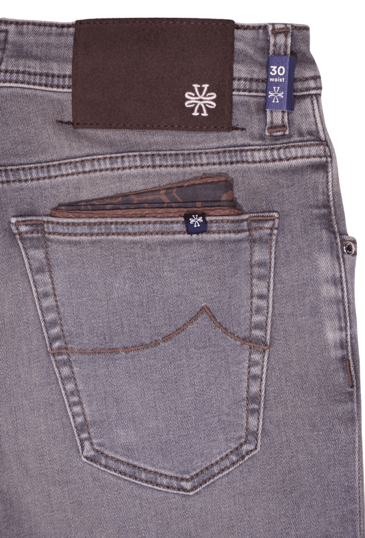 Jacob Cohen Scott Grey Stretch Denim