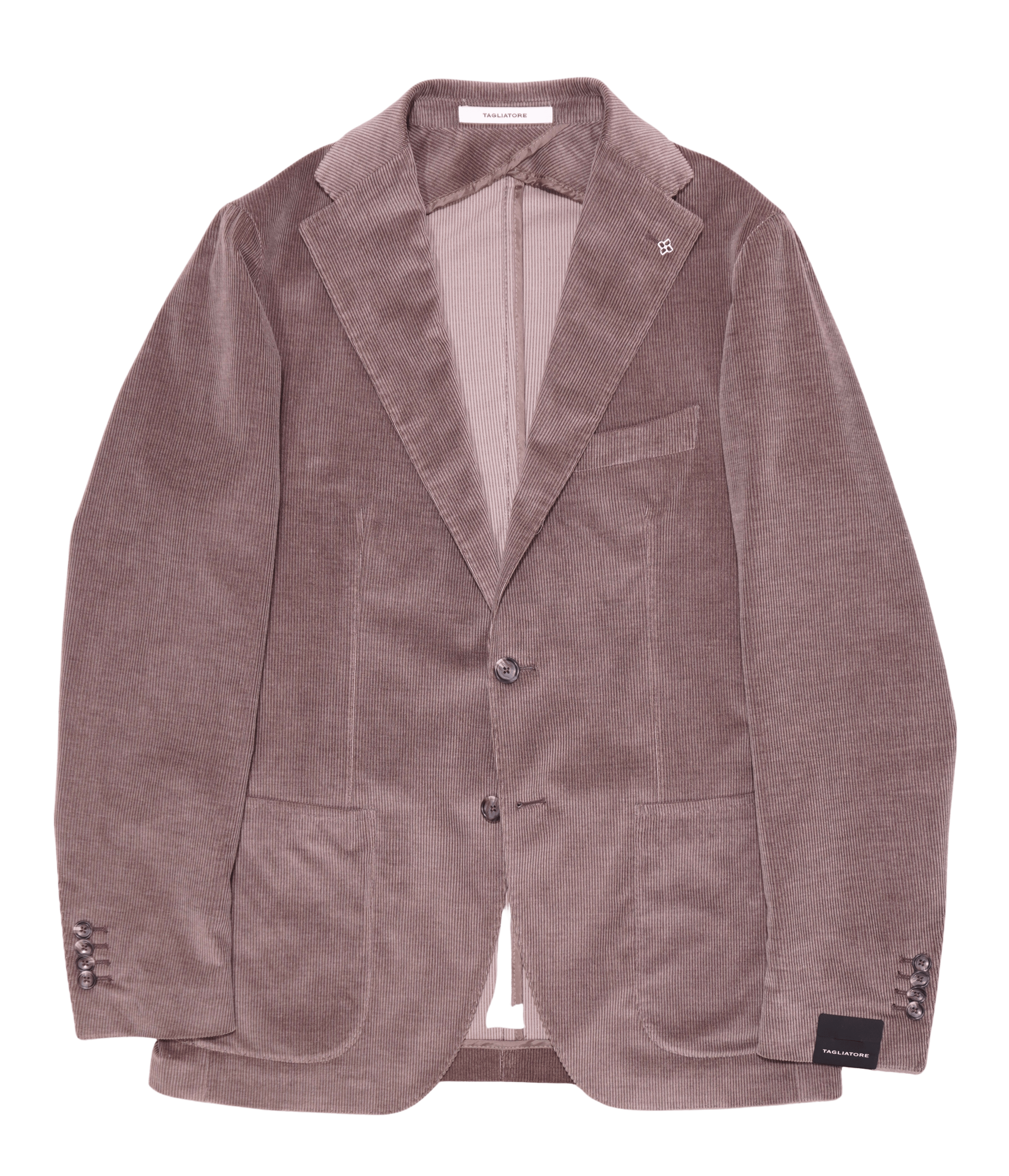 Tagliatore Jacket Cashmere Cord Taupe