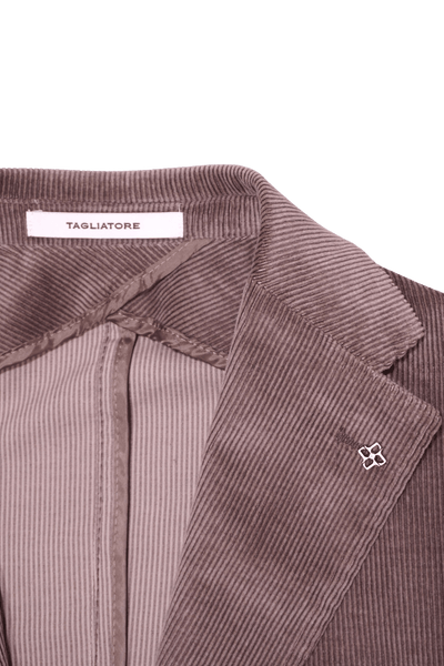 Tagliatore Jacket Cashmere Cord Taupe