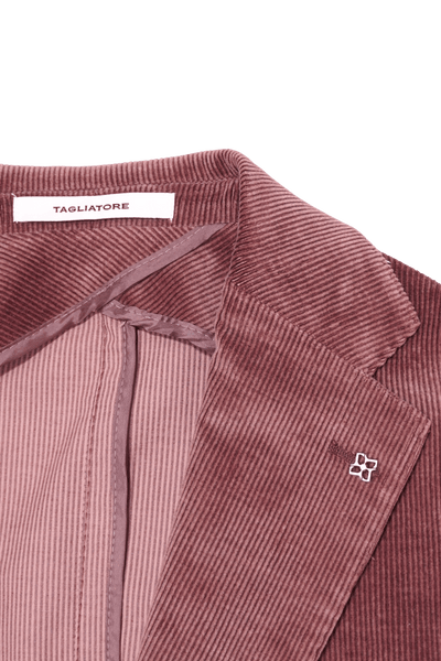 Tagliatore Jacket Cashmere Cord Dusty Red
