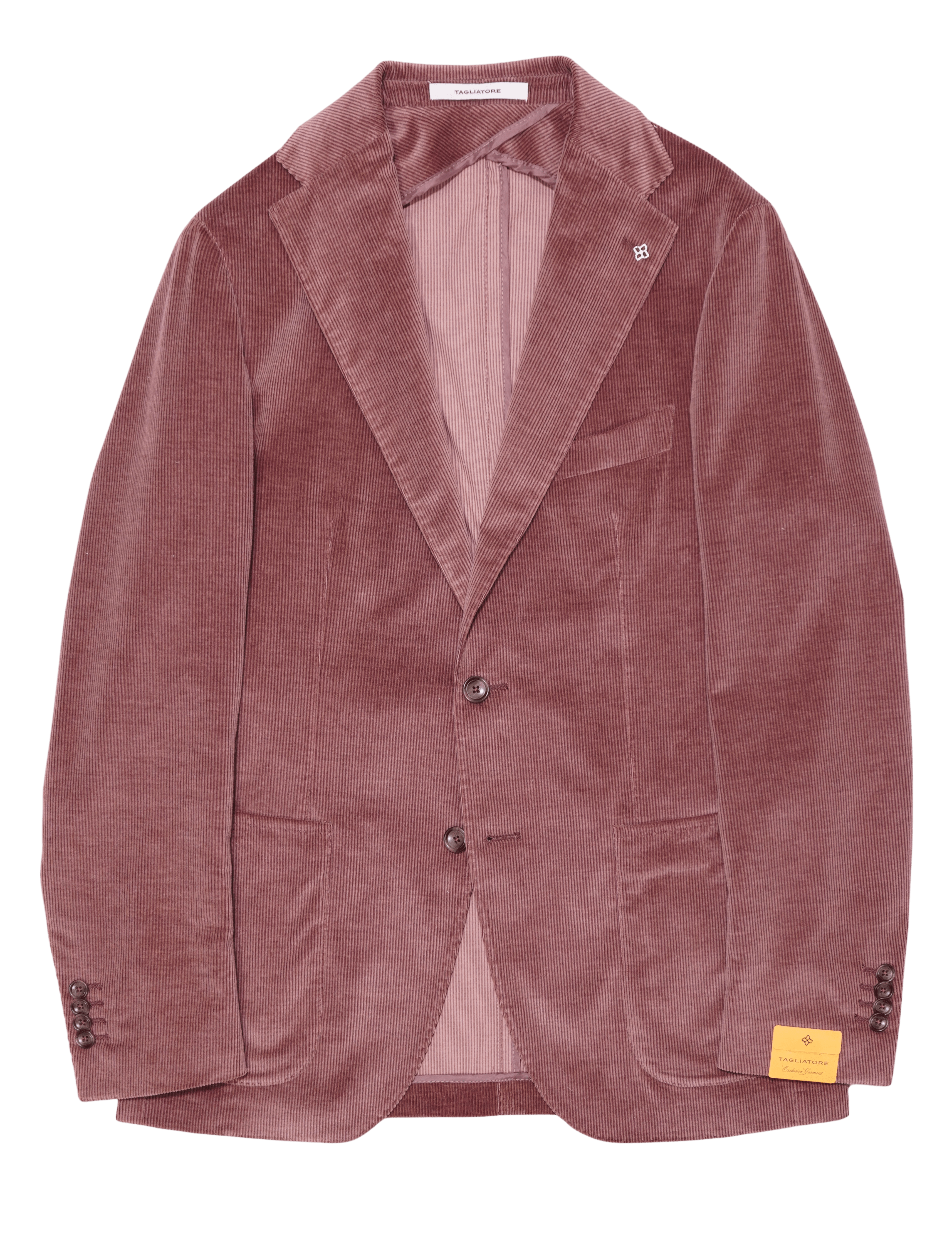 Tagliatore Jacket Cashmere Cord Dusty Red