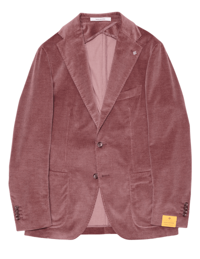 Tagliatore Jacket Cashmere Cord Dusty Red