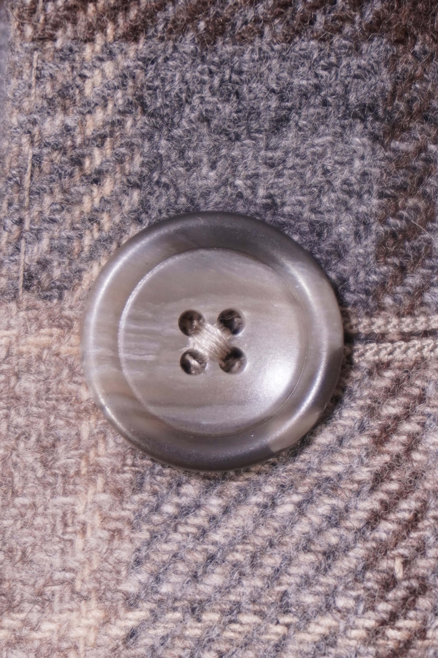 Tagliatore Jacket Check Blue Beige