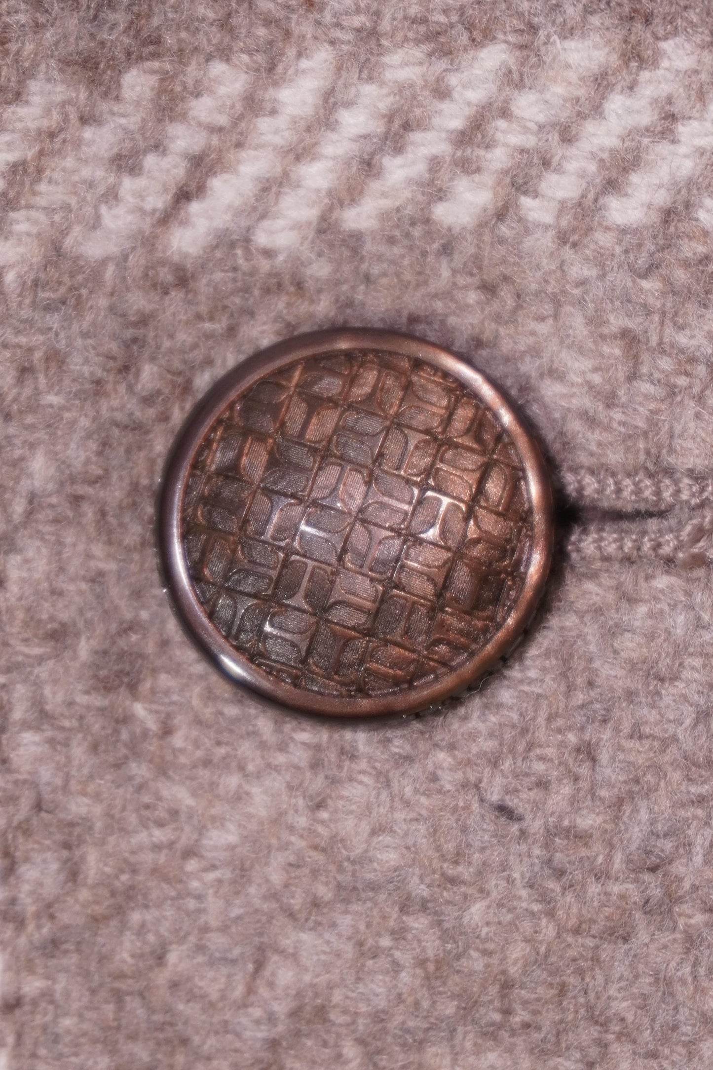 Tagliatore Jacket Check Beige