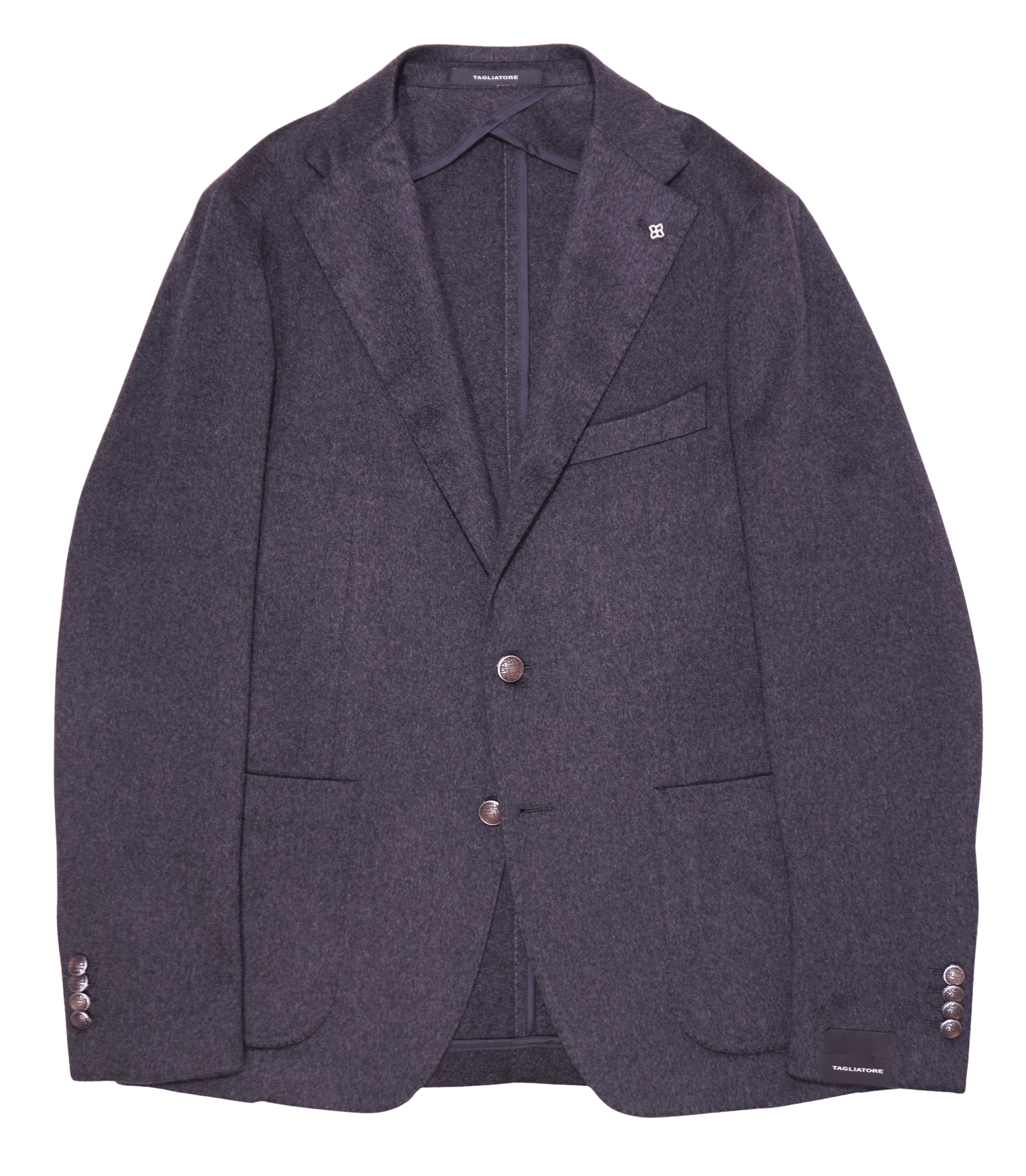 Tagliatore Jacket Pure Cashmere Grey