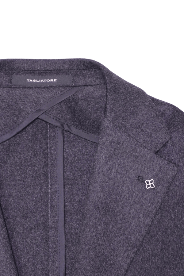 Tagliatore Jacket Pure Cashmere Grey