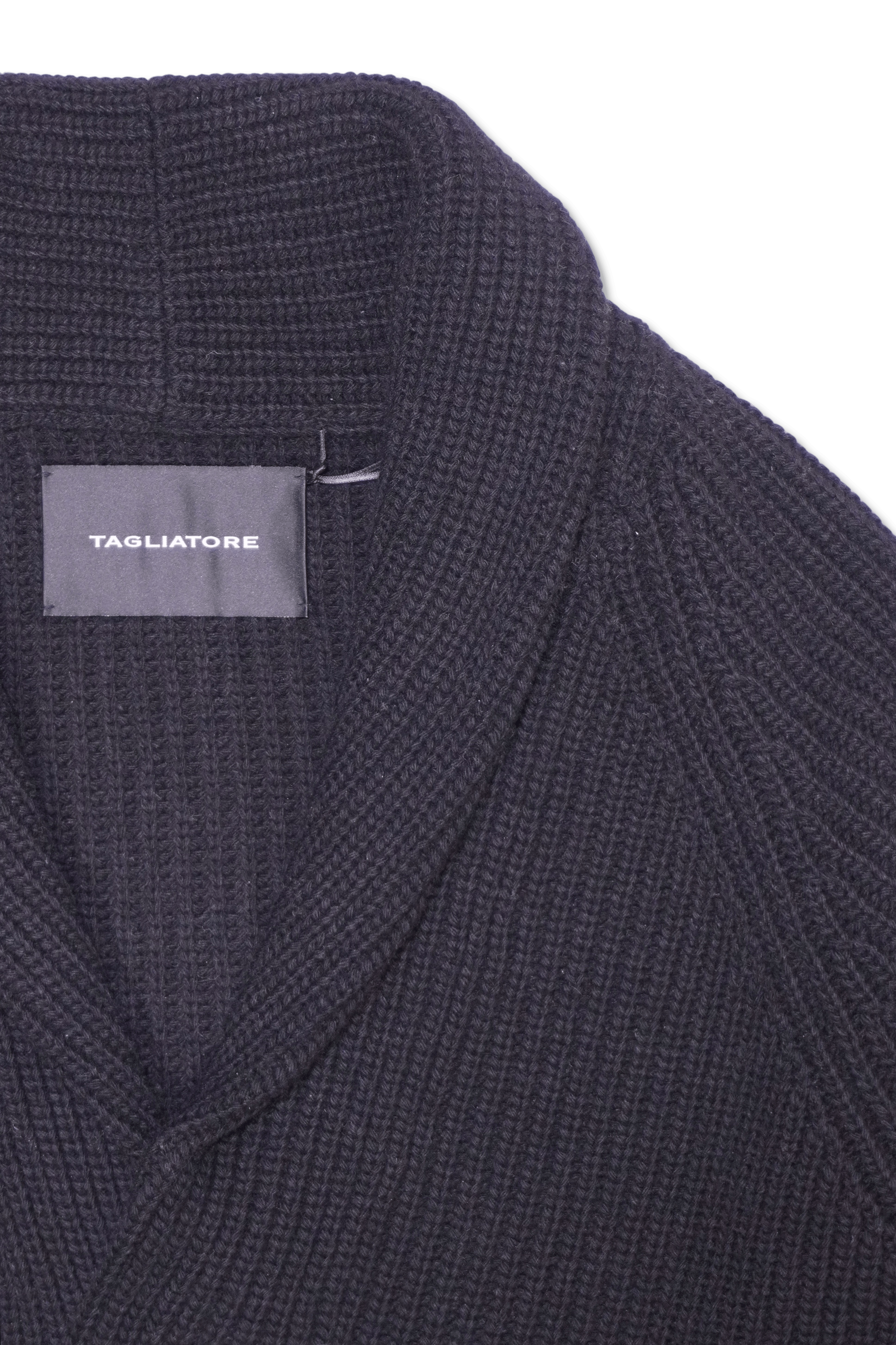 Tagliatore Shawl Cardigan Black