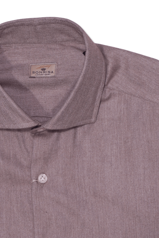 Sonrisa Cotton Lyocell Chevron Taupe