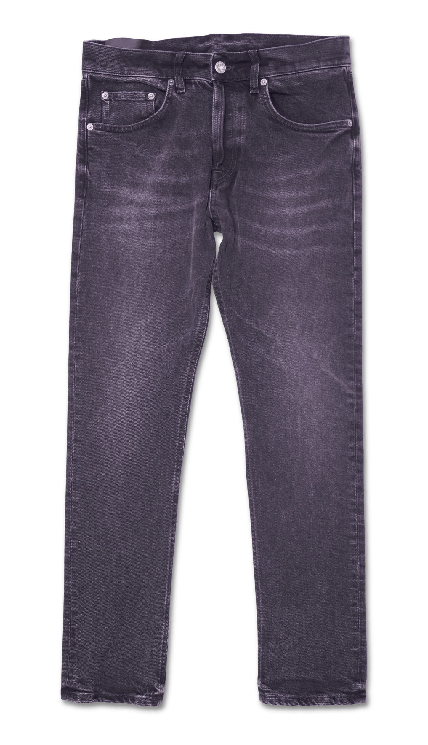 Dondup Icon Washed Black Stretch Denim