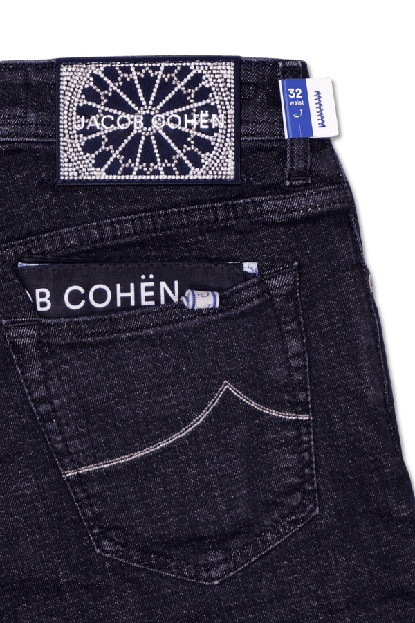 Jacob Cohen Bard Black Stretch Denim