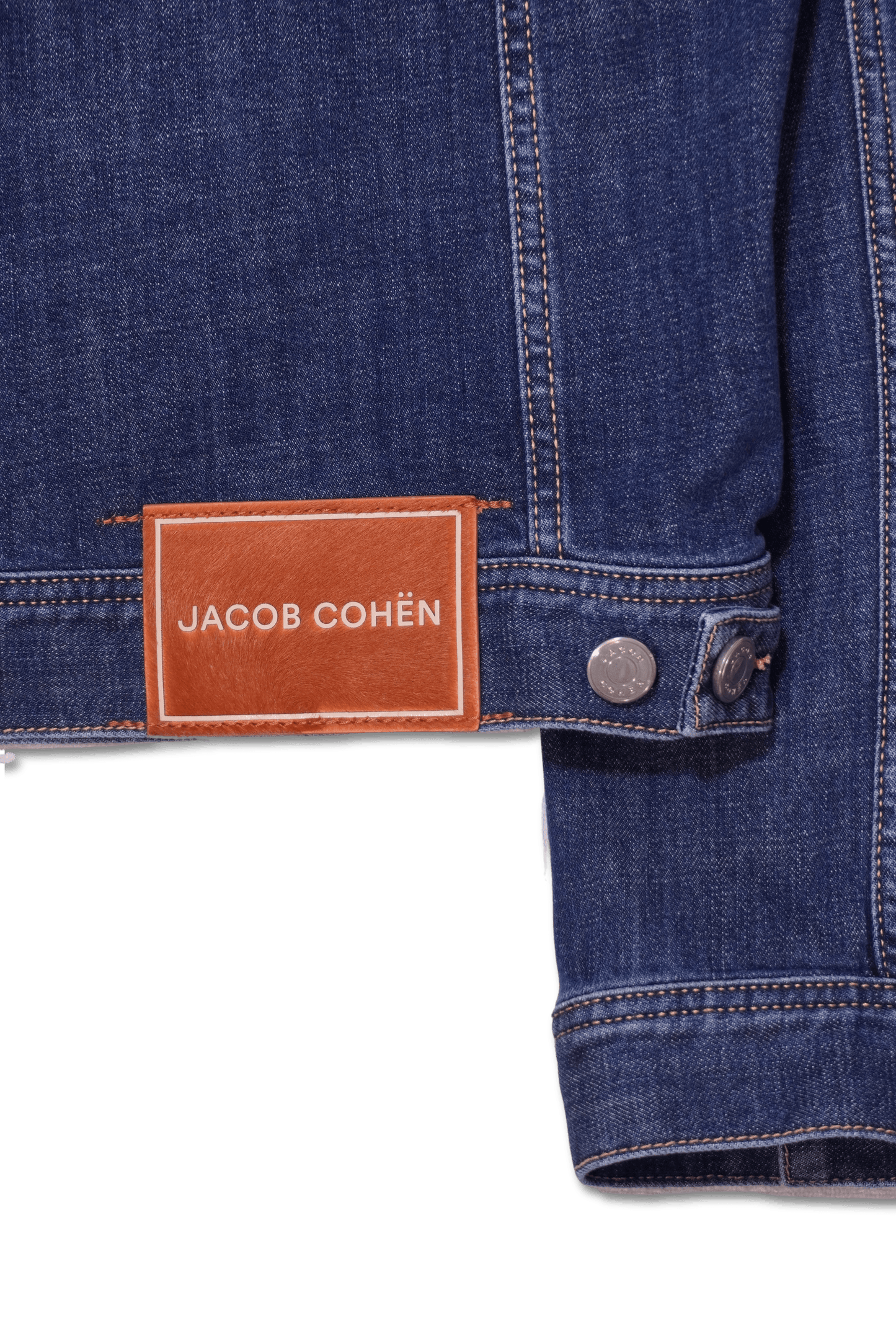 Jacob Cohen Trucker Jacket Washed Denim