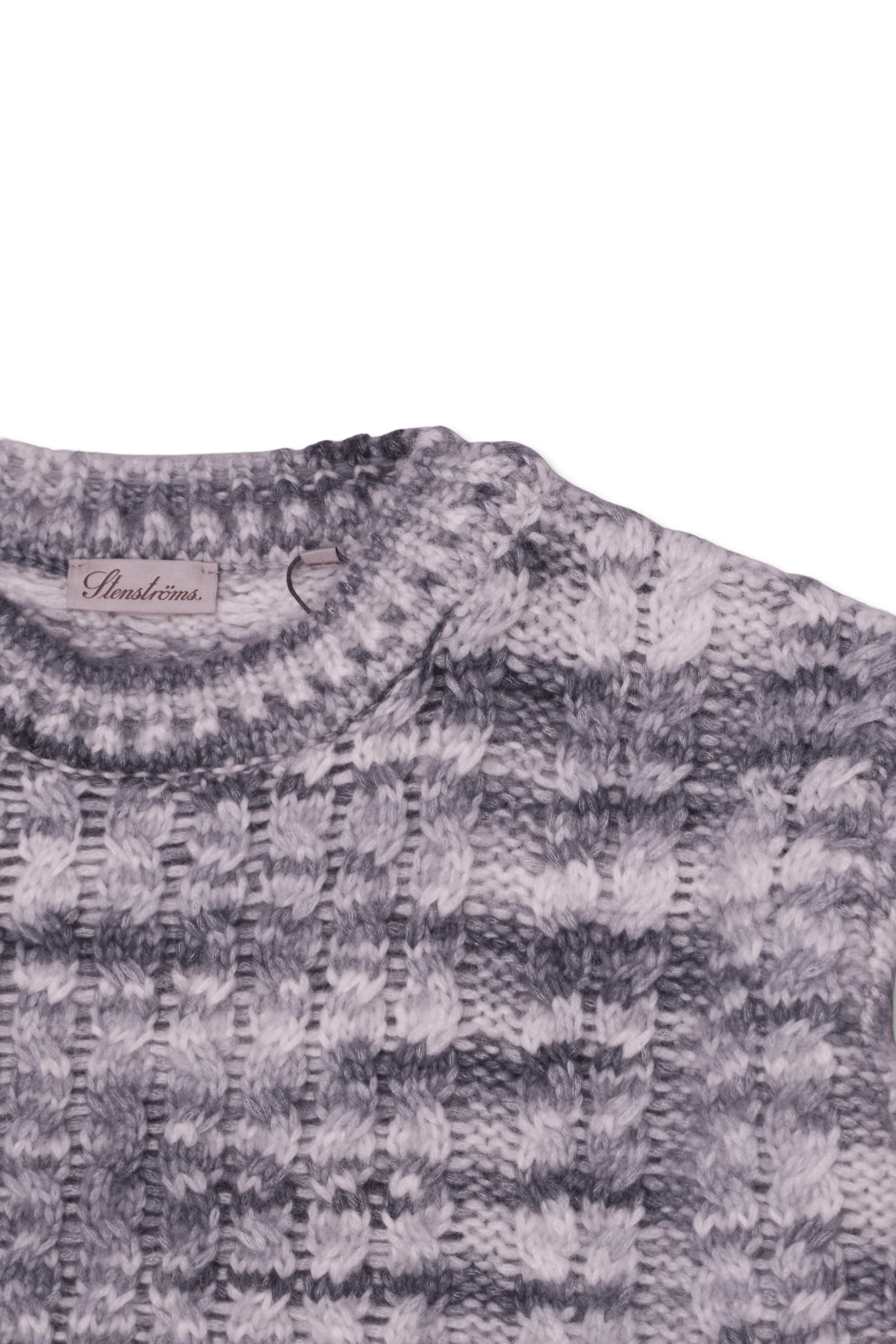 Stenströms Pullover Alpaca Light Grey