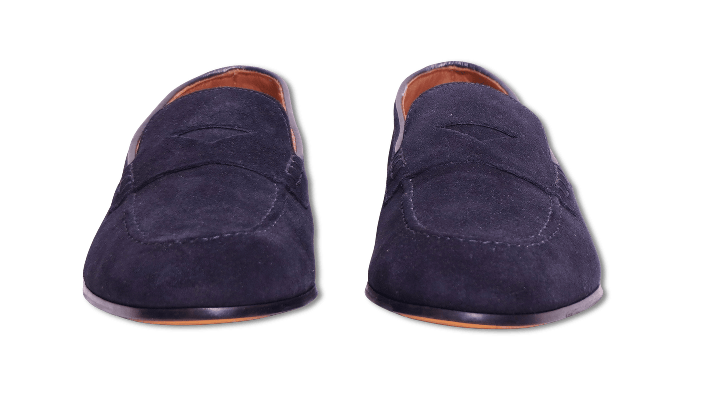 Doucals Penny Loafer Sacchetto Navy