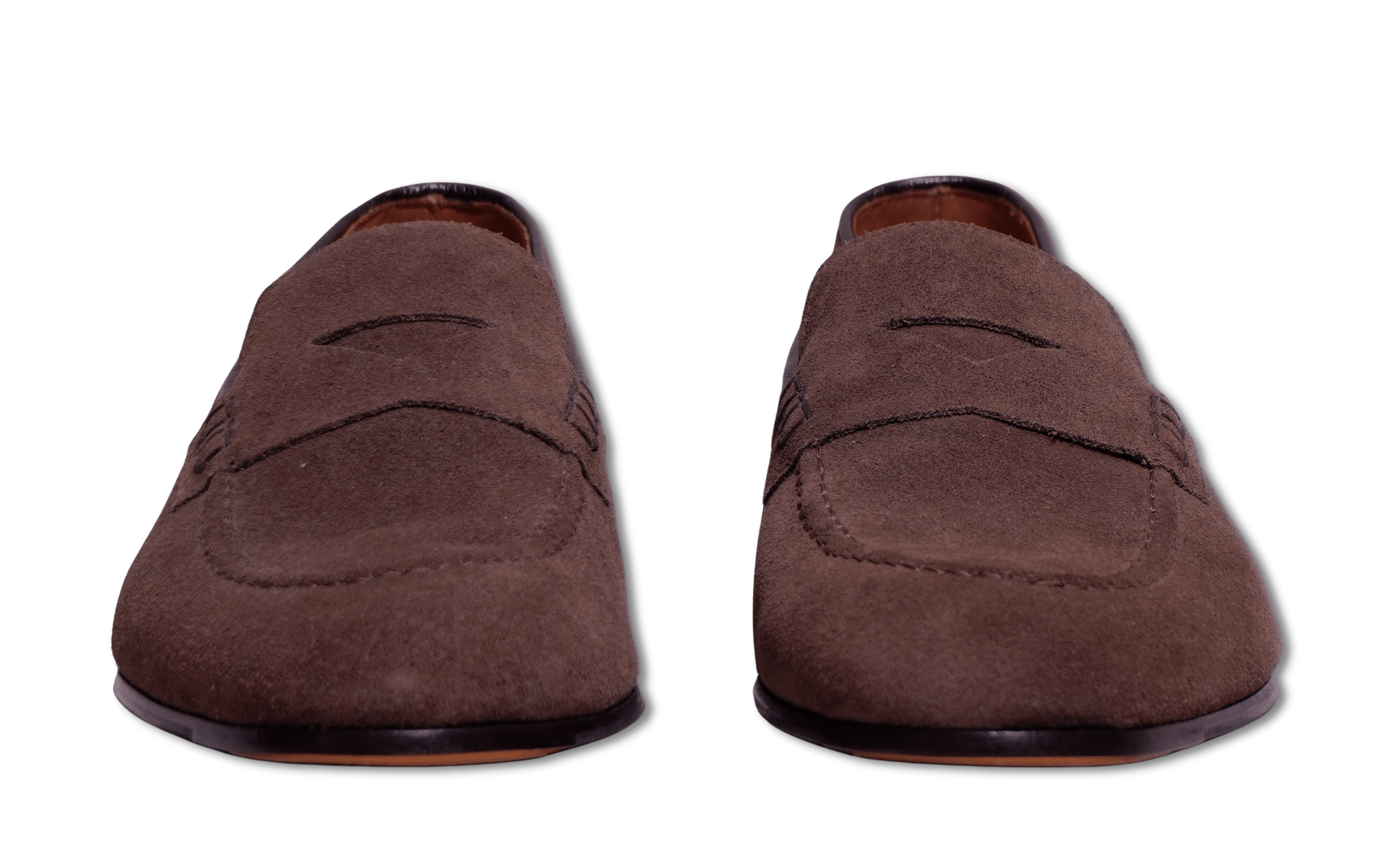 Doucals Penny Loafer Suede Brown