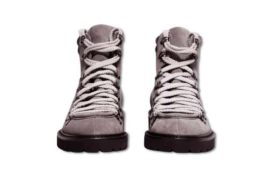 Doucals Lace-up Boot Light Grey