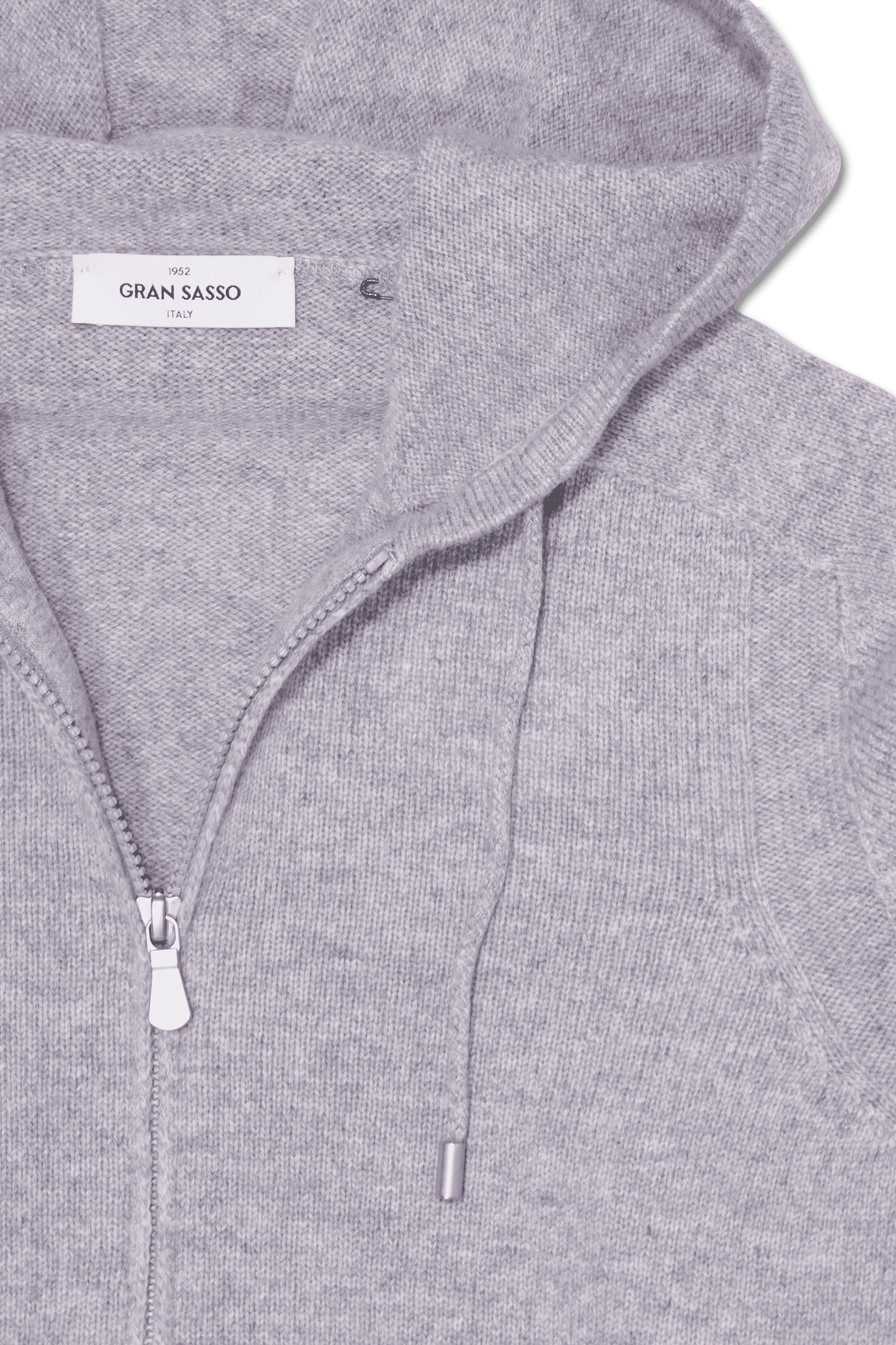 Gran Sasso Geelong Hoodie Light Grey