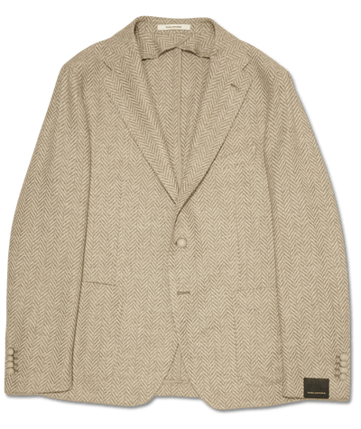 Tagliatore Jacket Chevron Light Brown