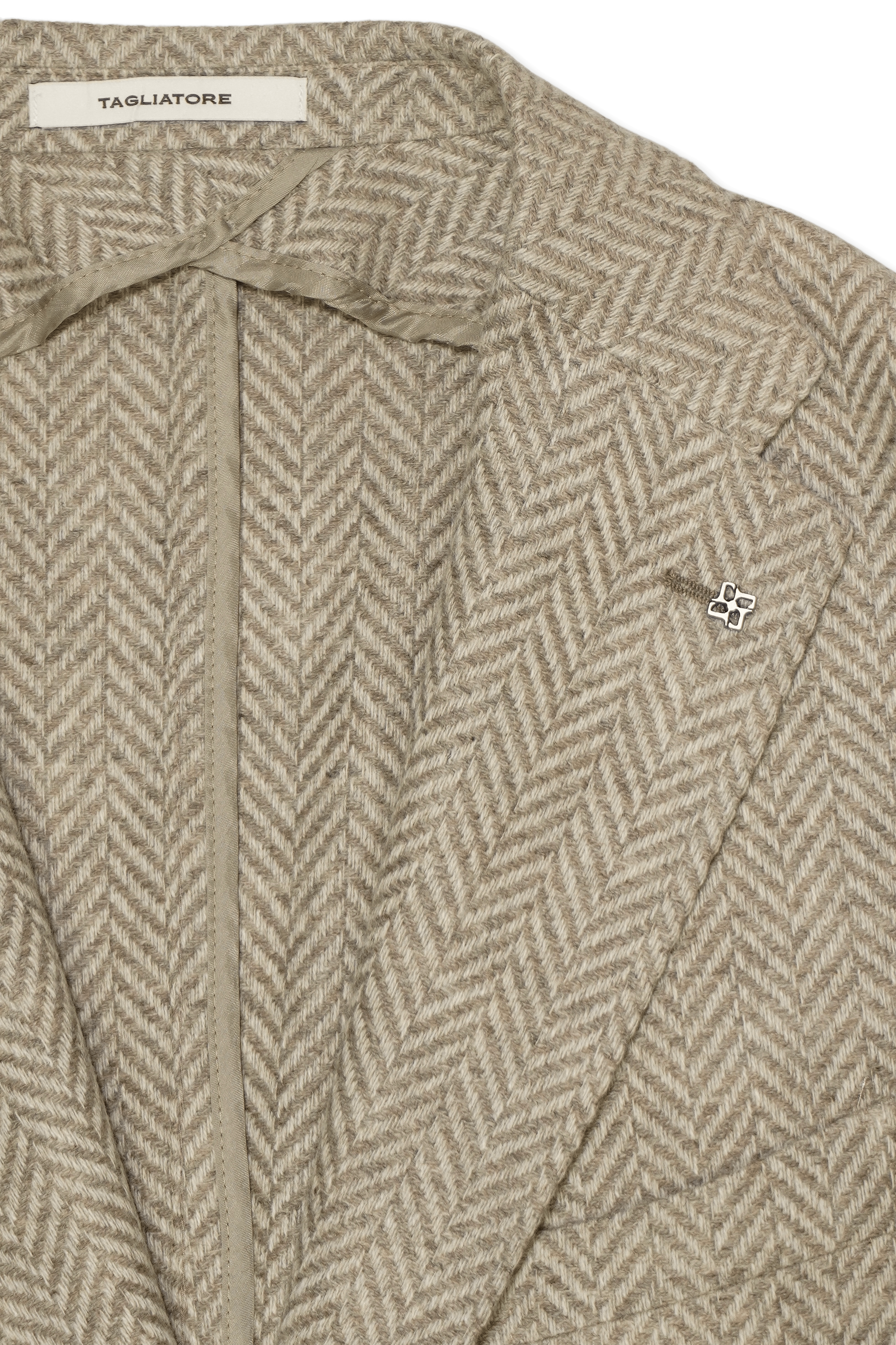 Tagliatore Jacket Chevron Light Brown