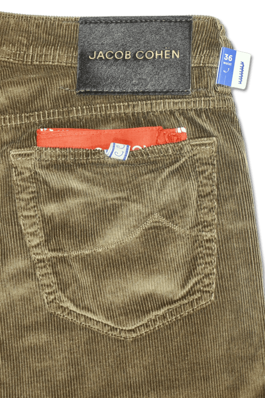 Jacob Cohen Bard Cord Brown