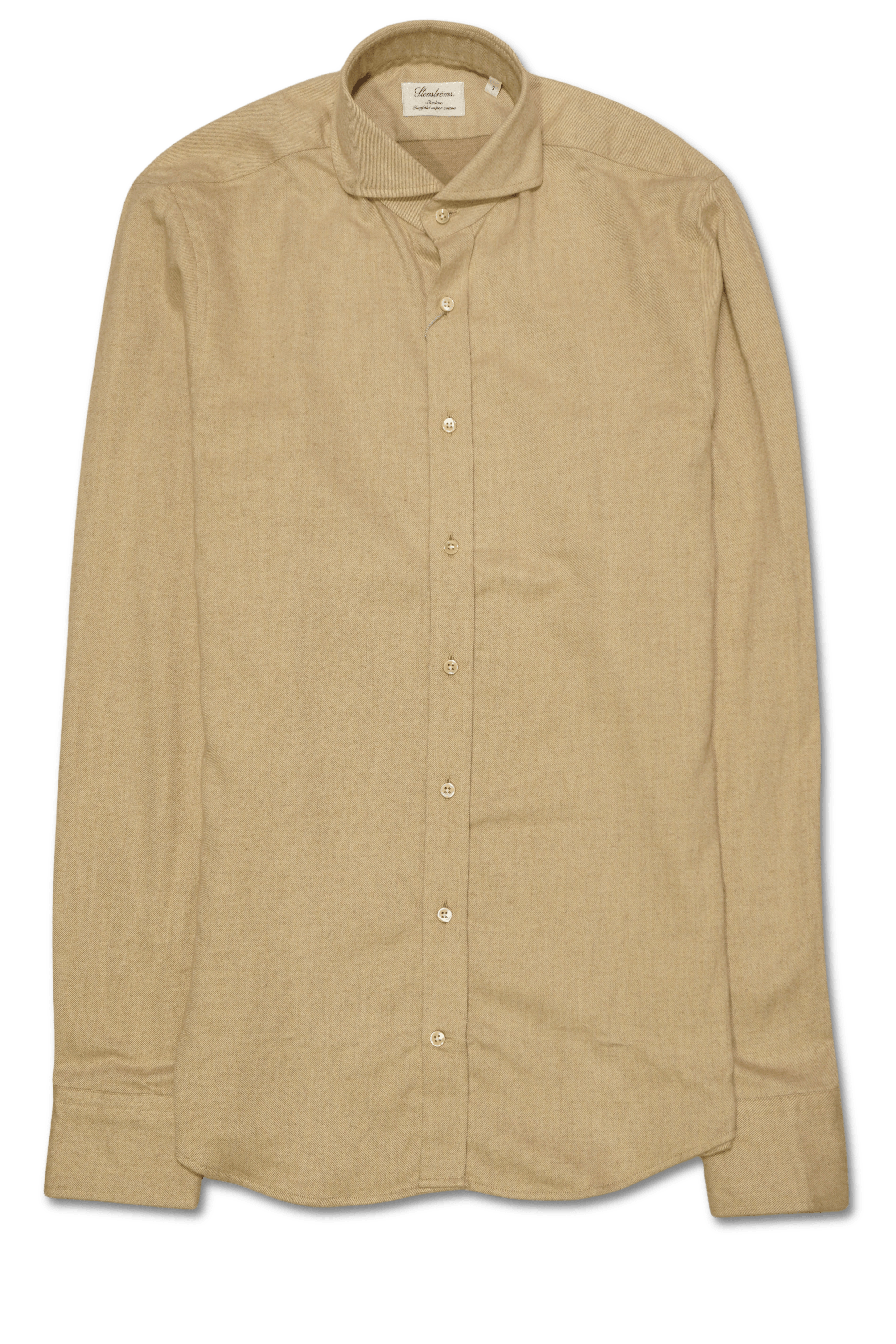 Stenströms Slim Fit Shirt Sand