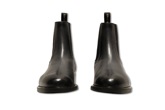 Doucals Point Chelsea Boots Nappa Asphalt