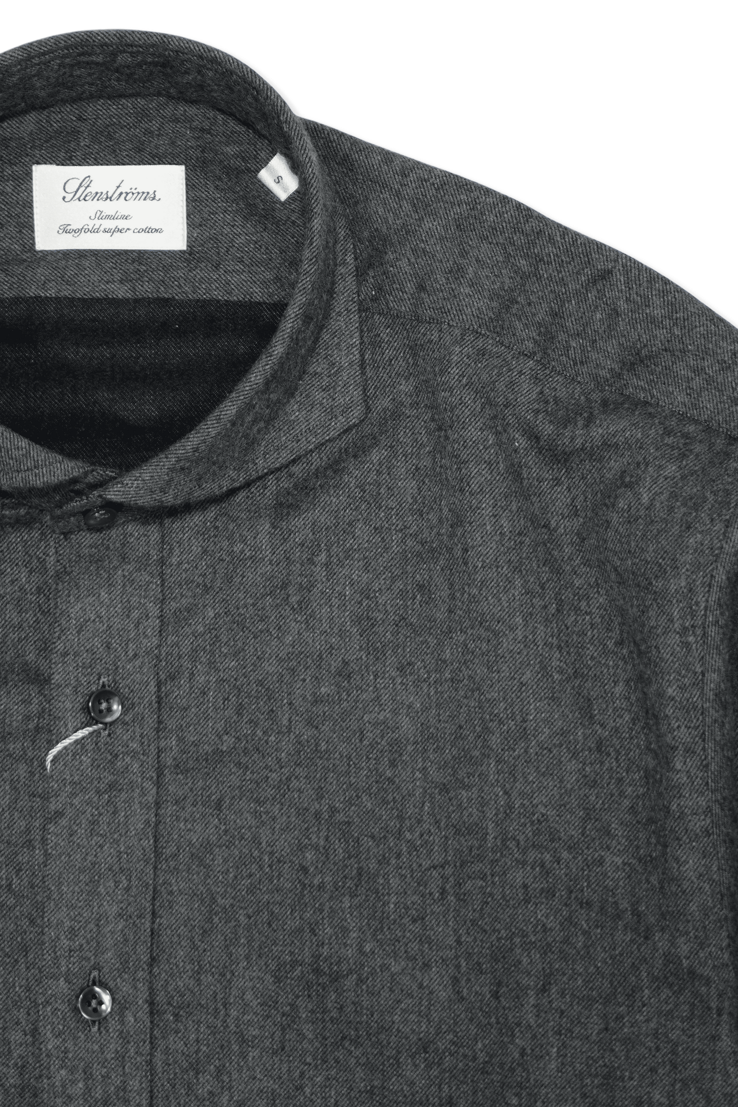 Stenströms Shirt Slimline Dark Grey