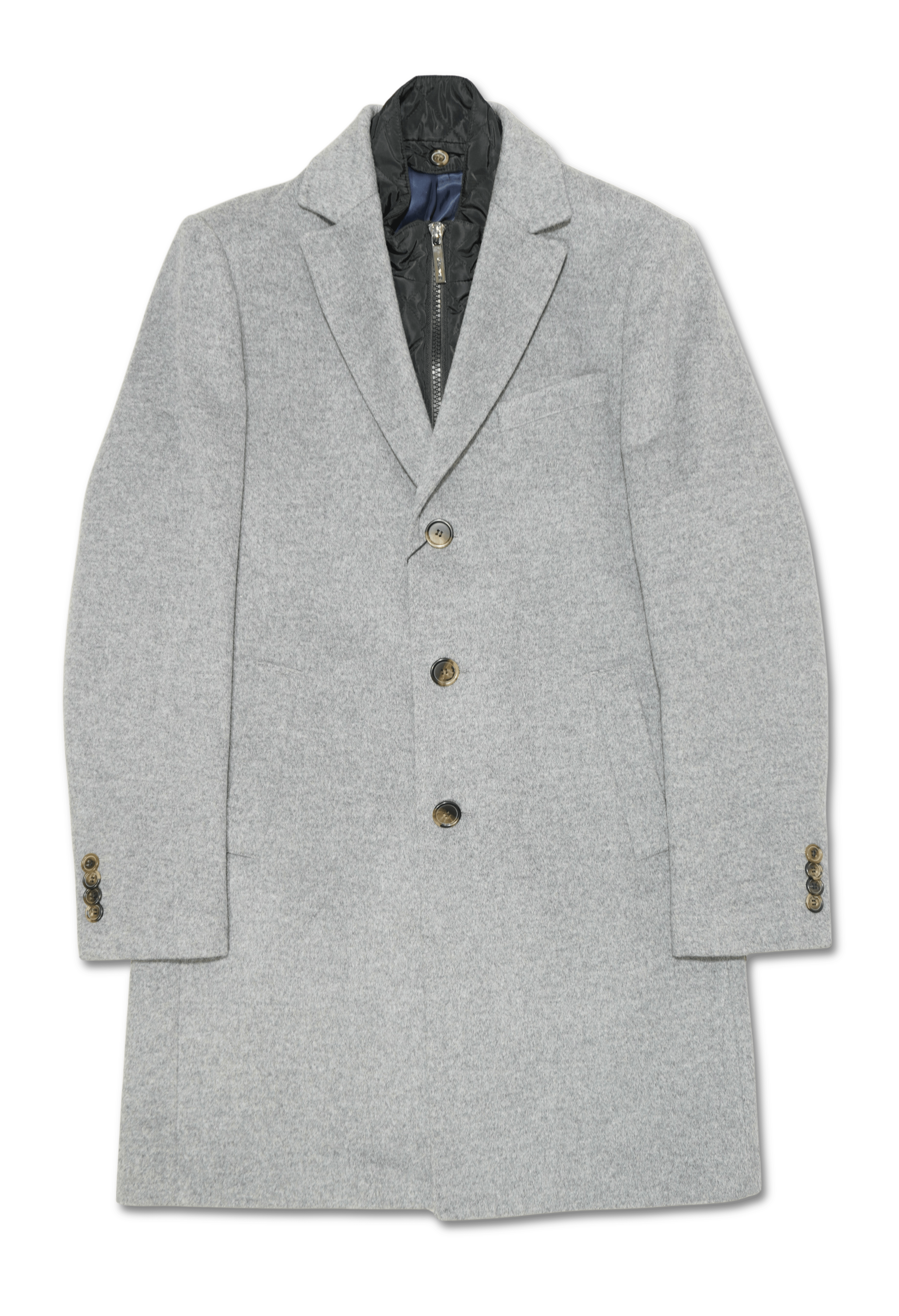 Sand Cashmere Coat Light Grey