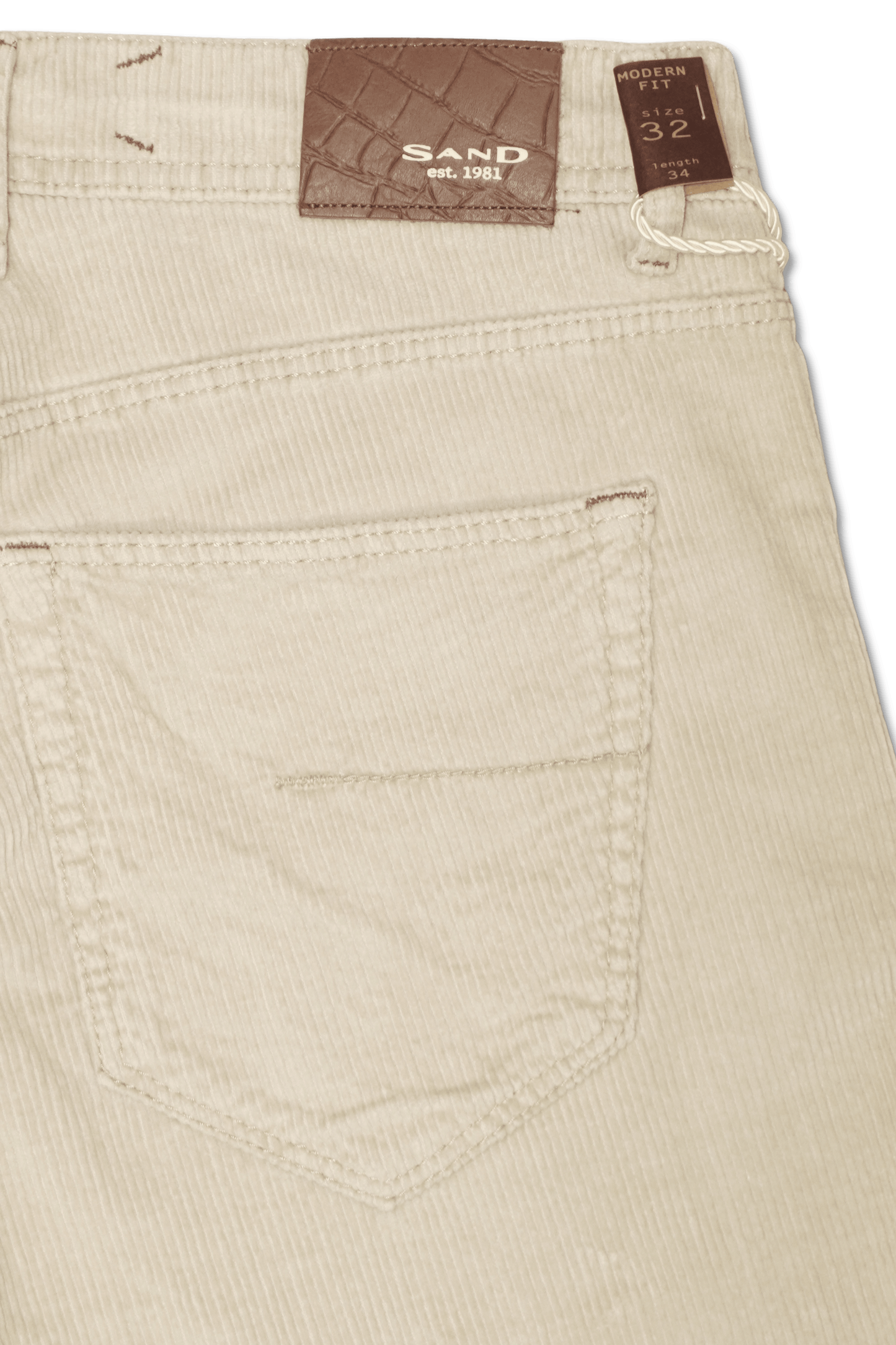 Sand Burton Trousers Cord Beige