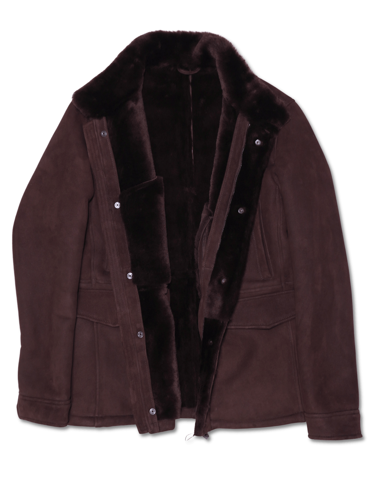 Zonda Shearling Field Jacket Brown