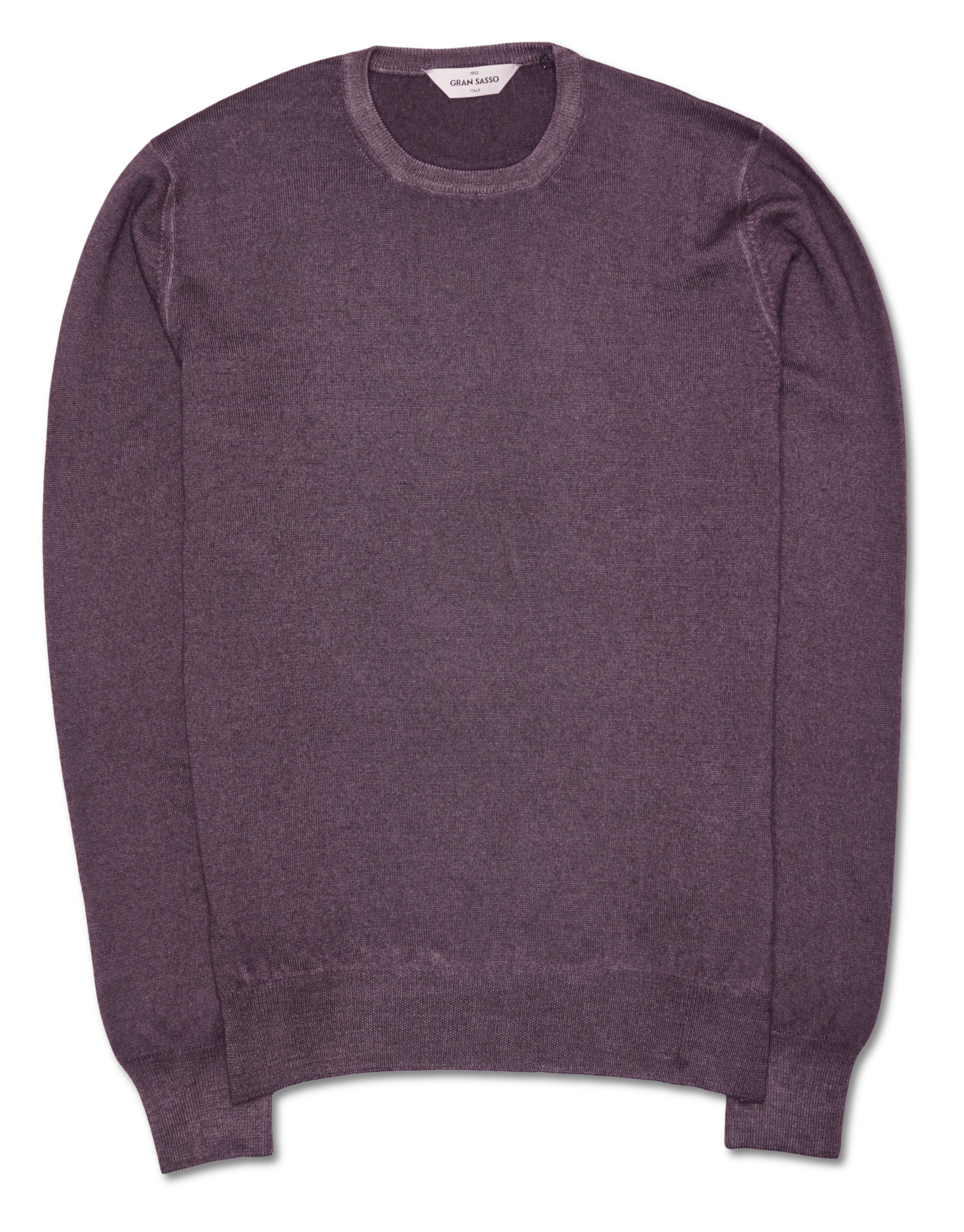 Gran Sasso Pullover Merino Wool Brown