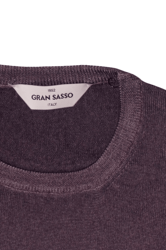 Gran Sasso Pullover Virgin Wool Brown