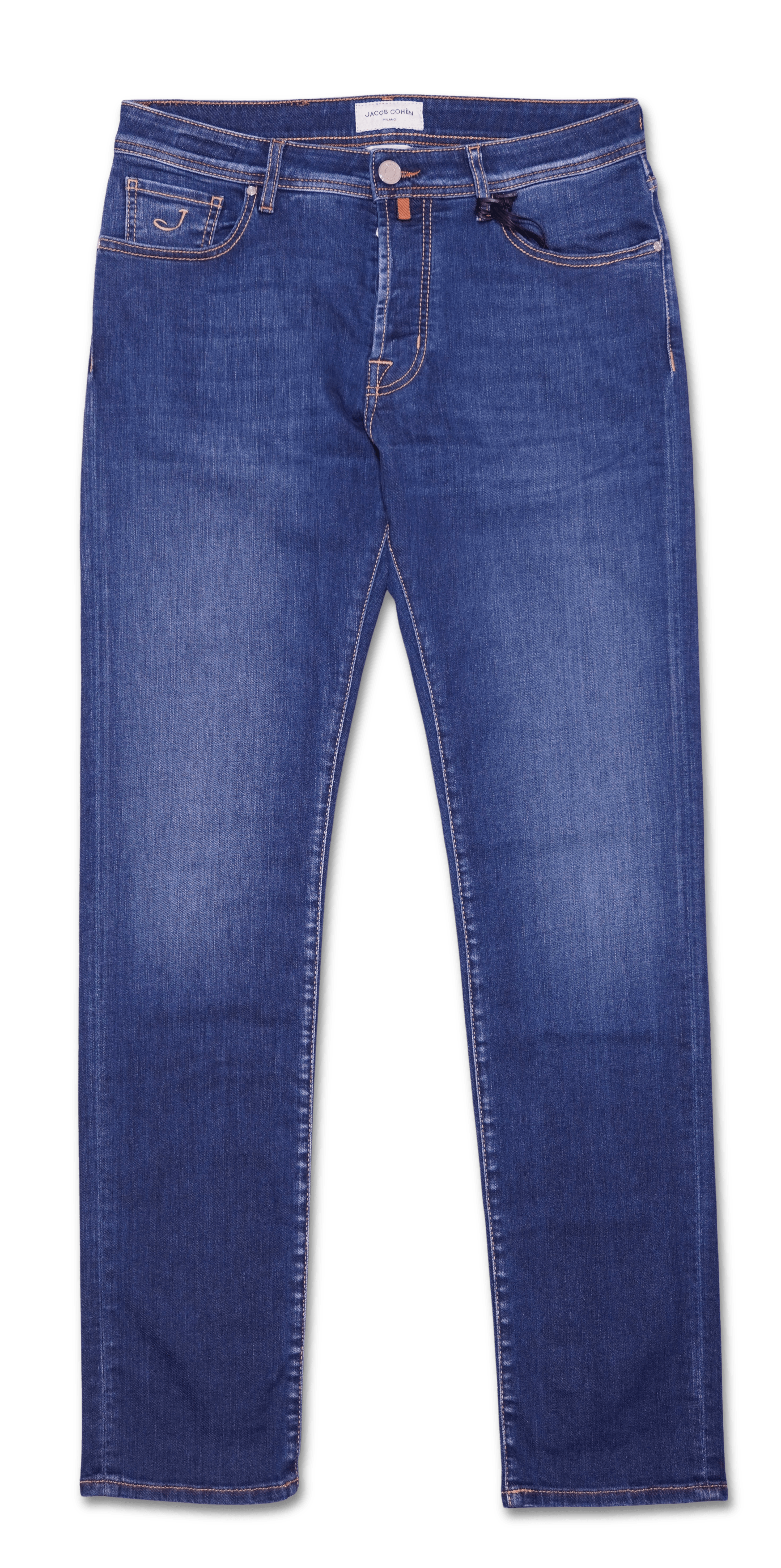 Jacob Cohen Bard Medium Blue Stretch Denim