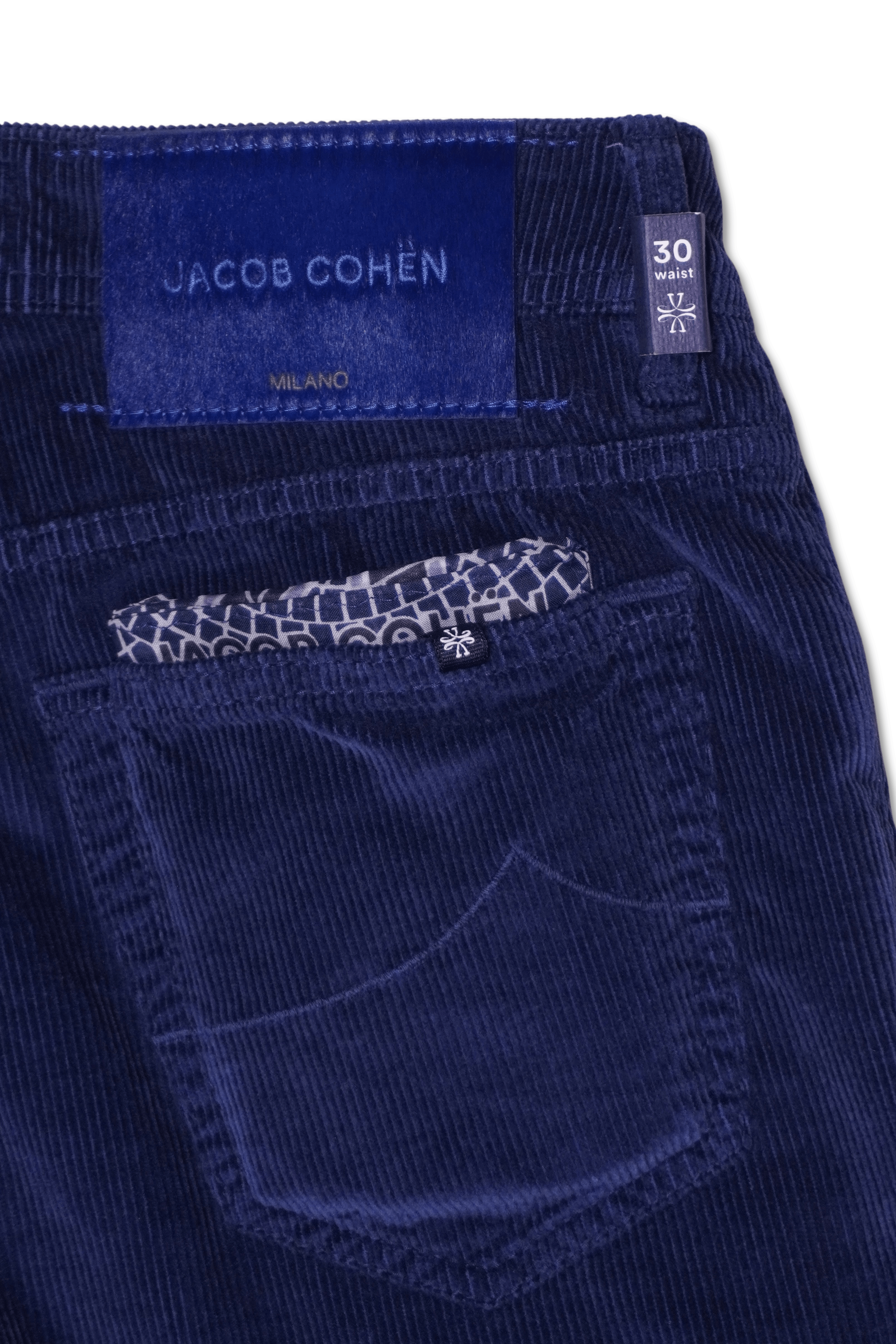 Jacob Cohen Bard Corduroy Navy