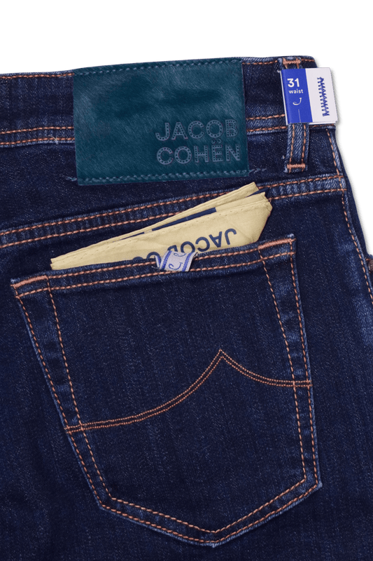 Jacob Cohen Bard Dark Blue Stretch Denim