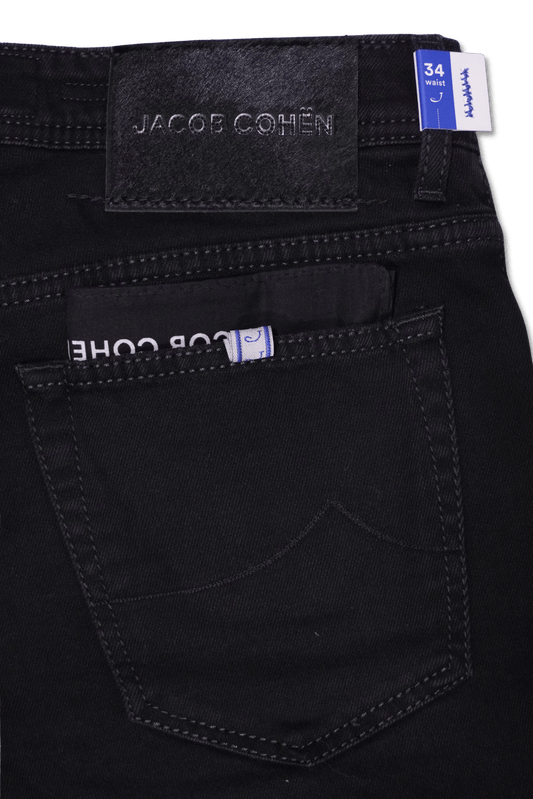 Jacob Cohen Bard Black Stretch Denim