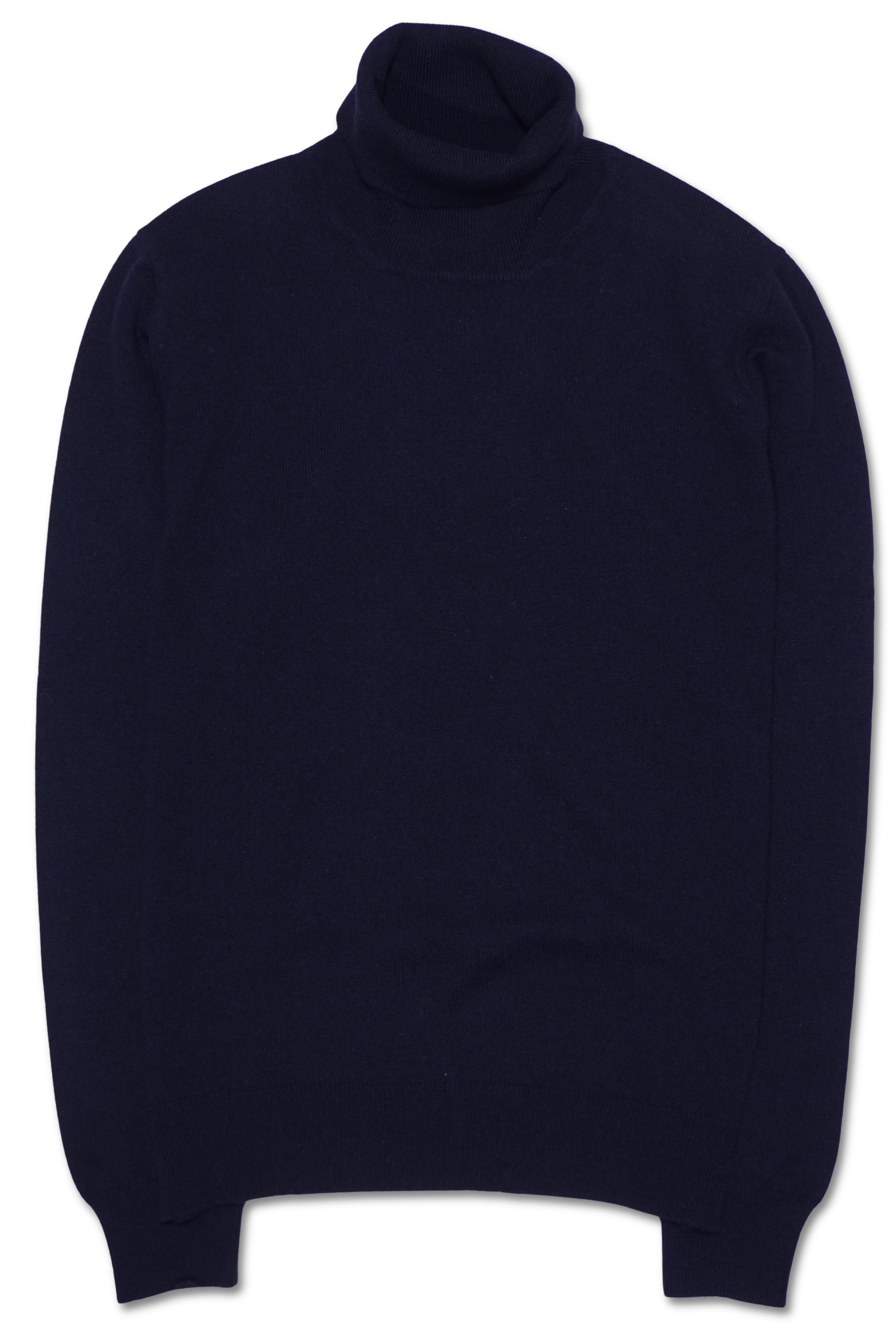 Gran Sasso Turtleneck Wool Cashmere Navy