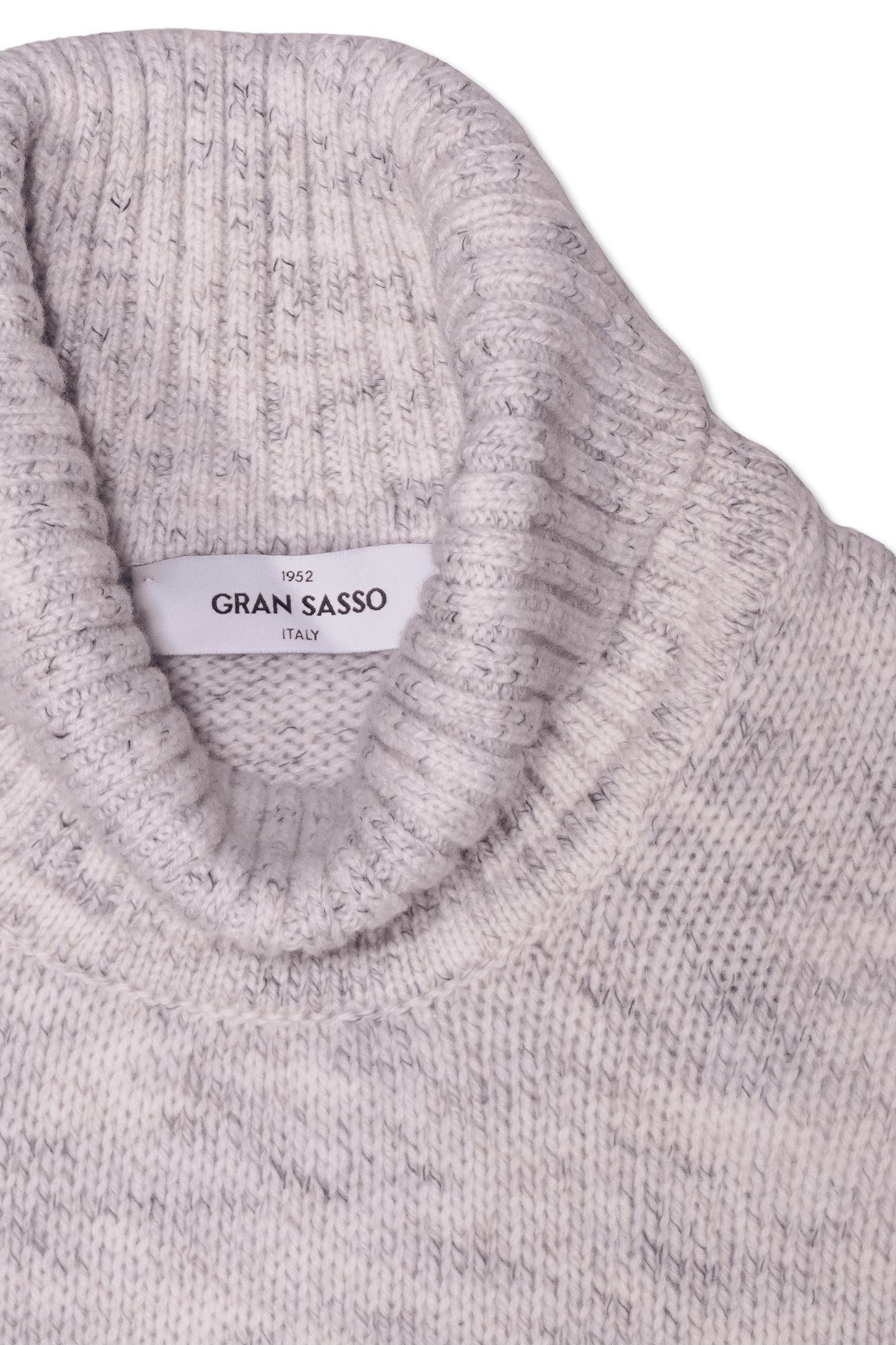 Gran Sasso Turtleneck Melange Cream