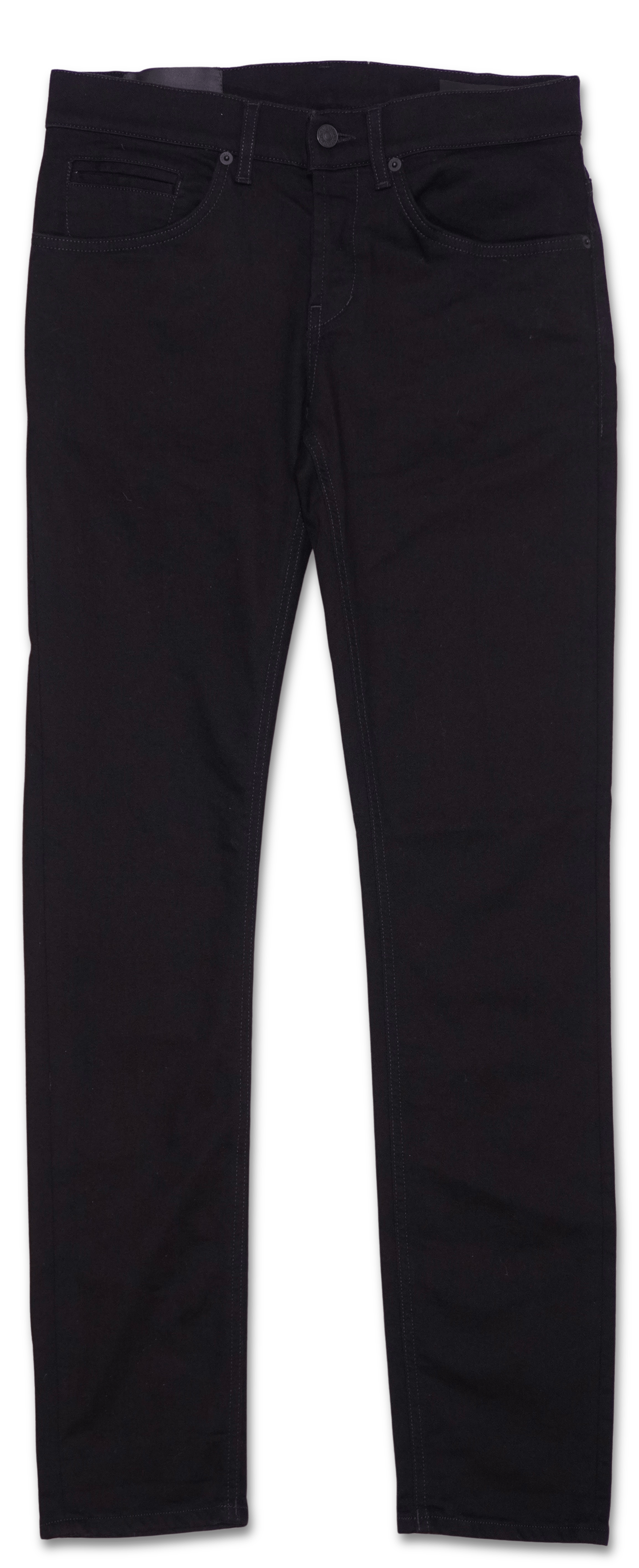 Dondup George Black Stretch Denim