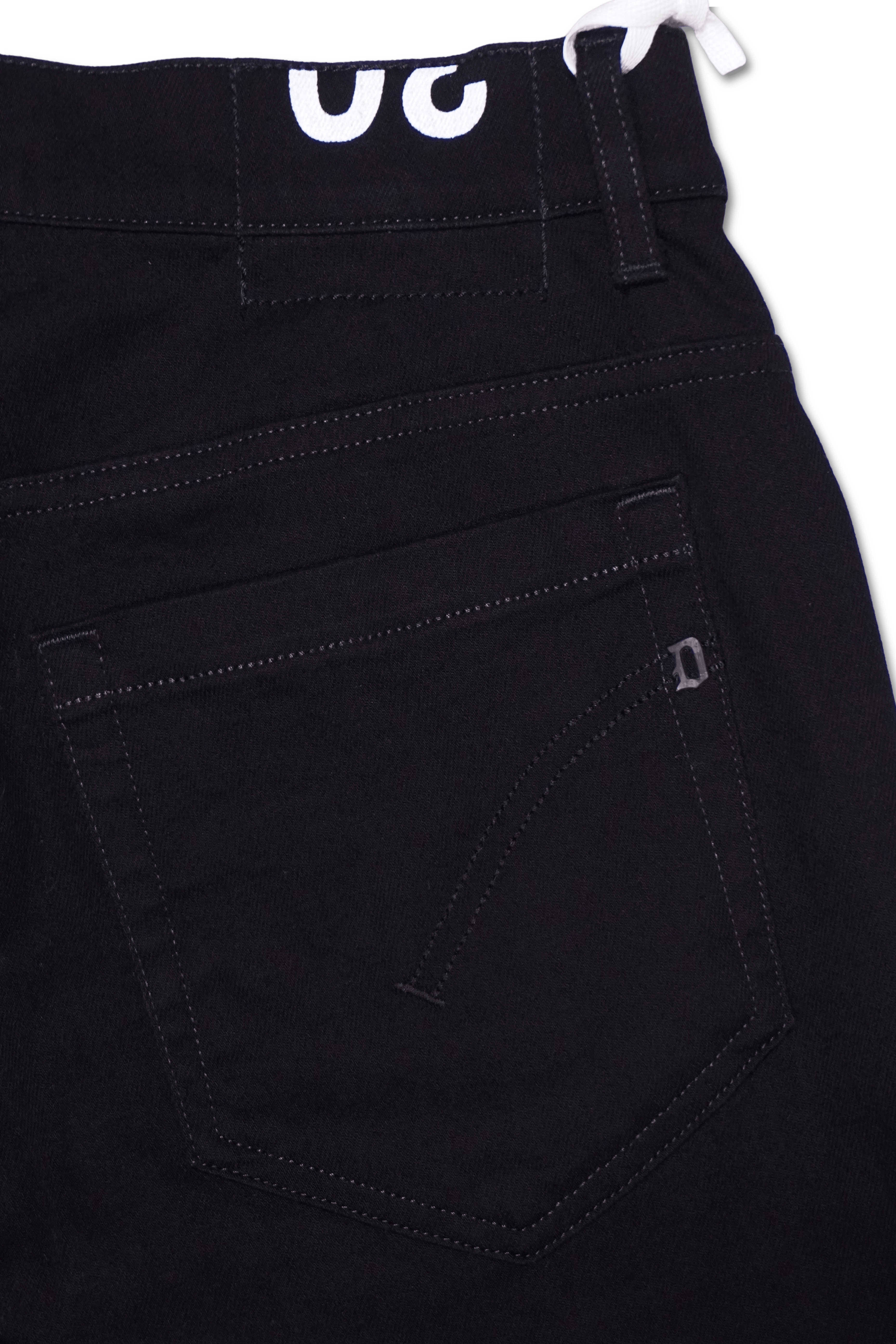 Dondup George Black Stretch Denim