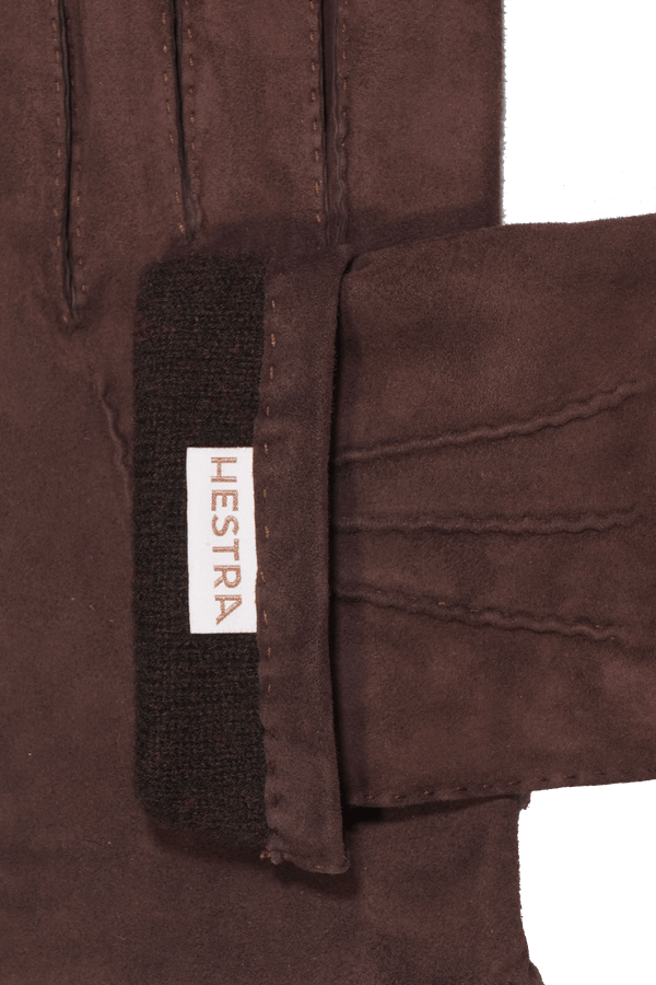 Hestra Hairsheep Suede Cashmere Marron