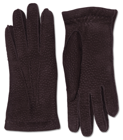 Hestra Carpincho Handsewn Glove Dark Brown