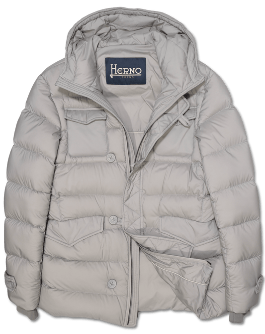 Herno Down Jacket L'Eskimo Light Grey