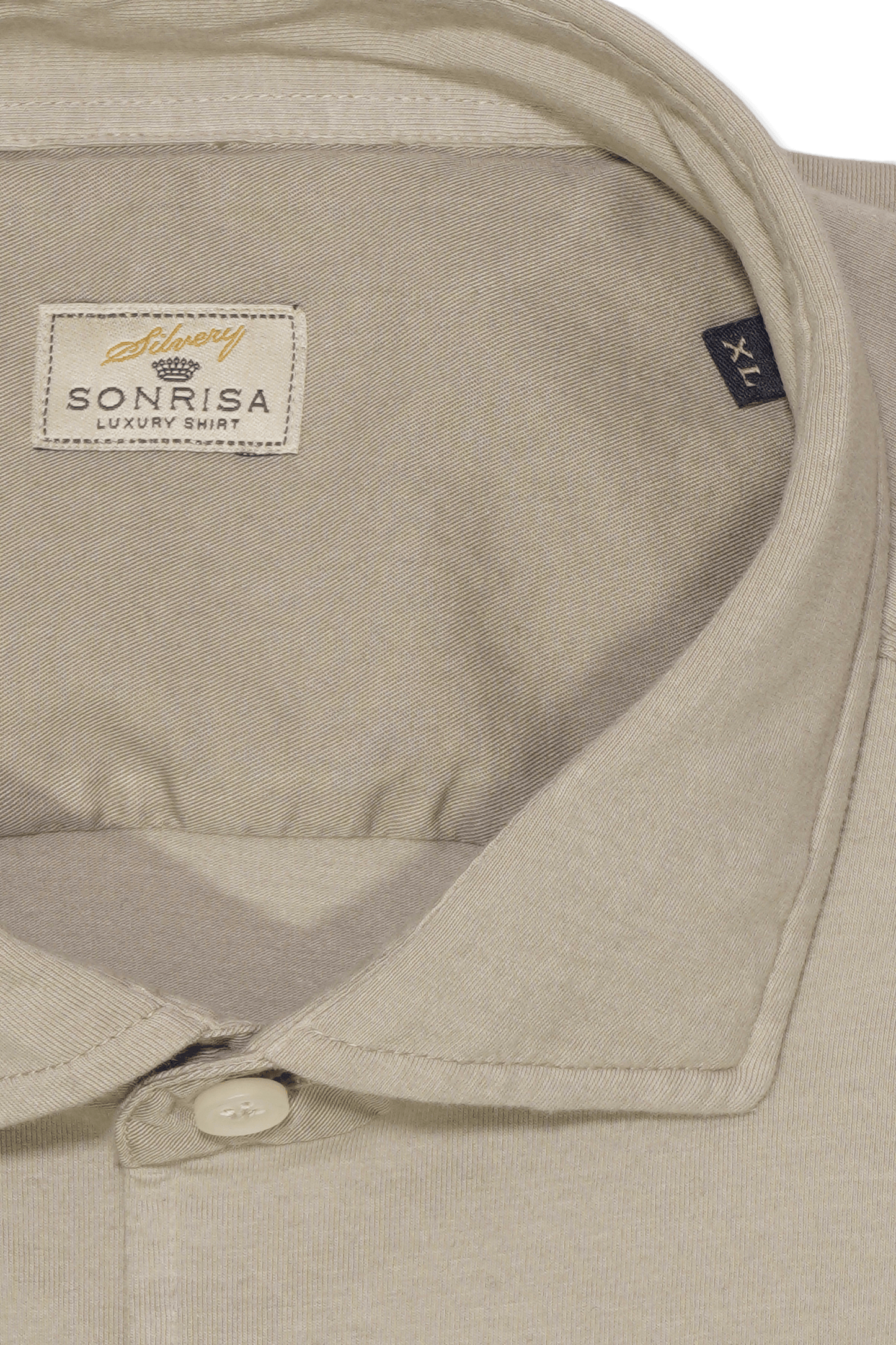 Sonrisa Shirt Washed Cotton Light Sand