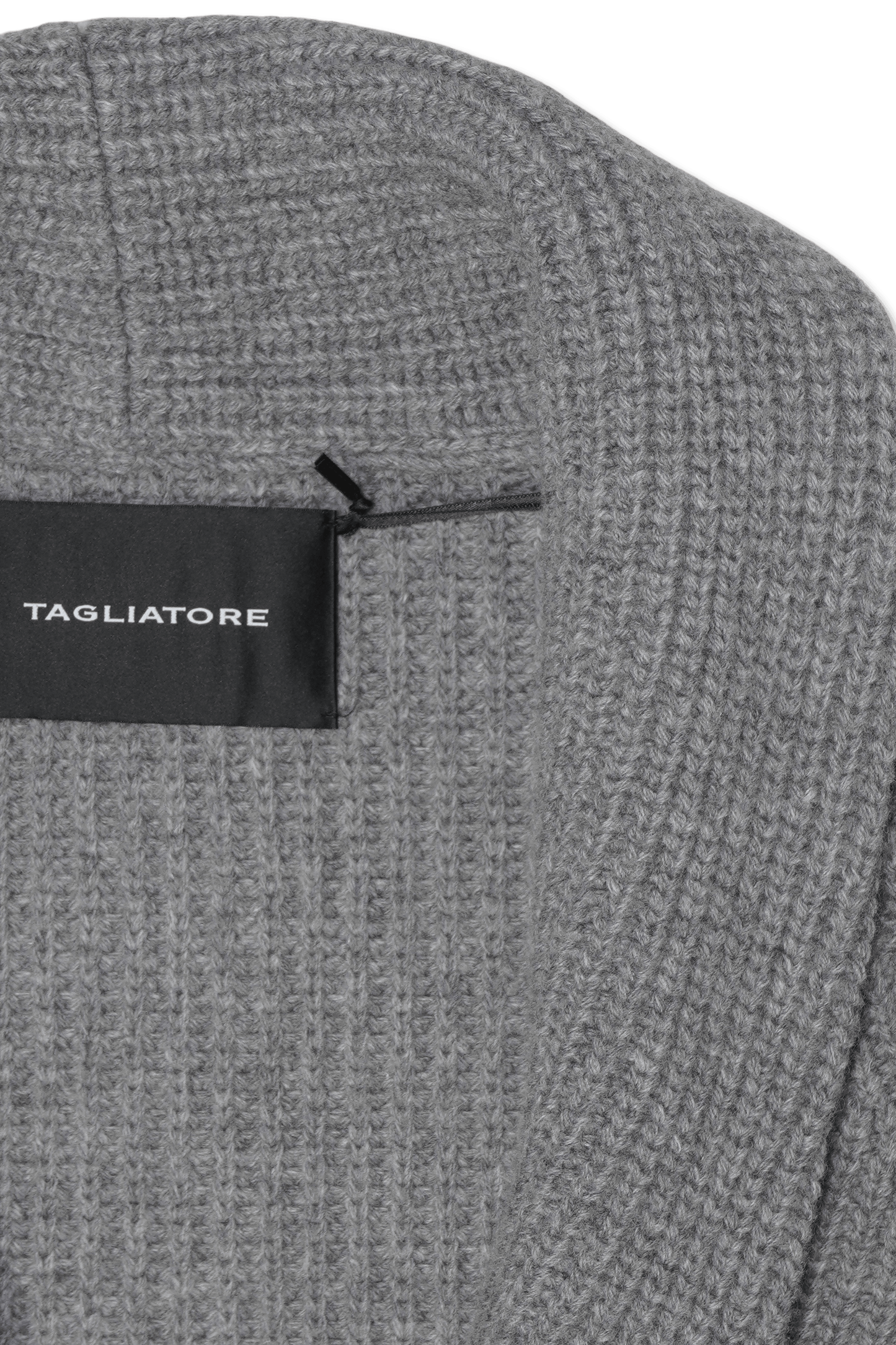Tagliatore Shawl Cardigan Medium Grey
