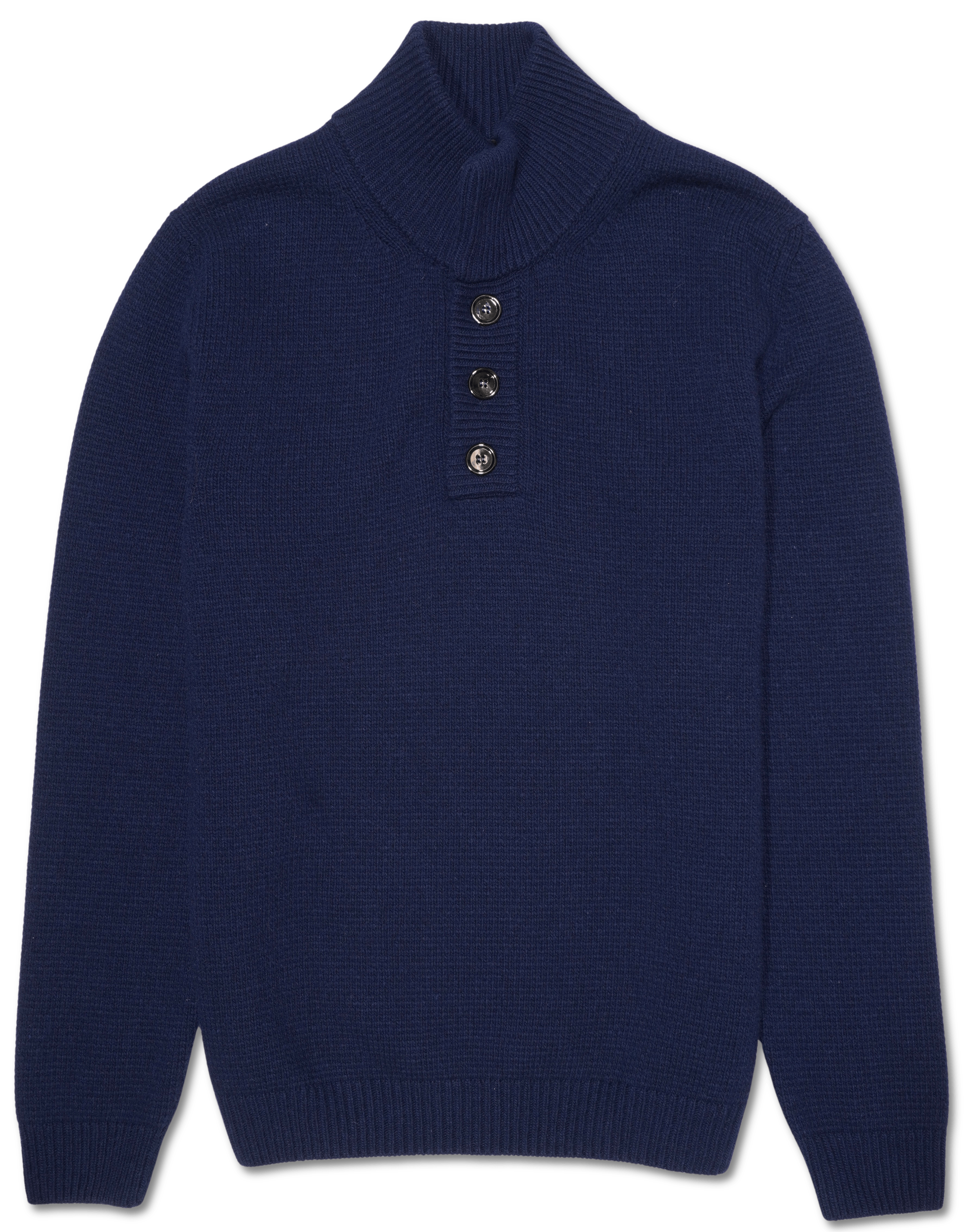 Dondup Stand Collar Pullover Navy