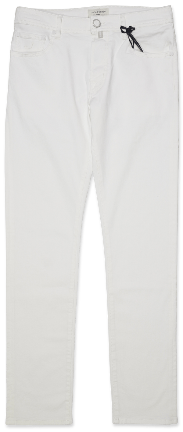 Jacob Cohen Bard White Stretch Denim