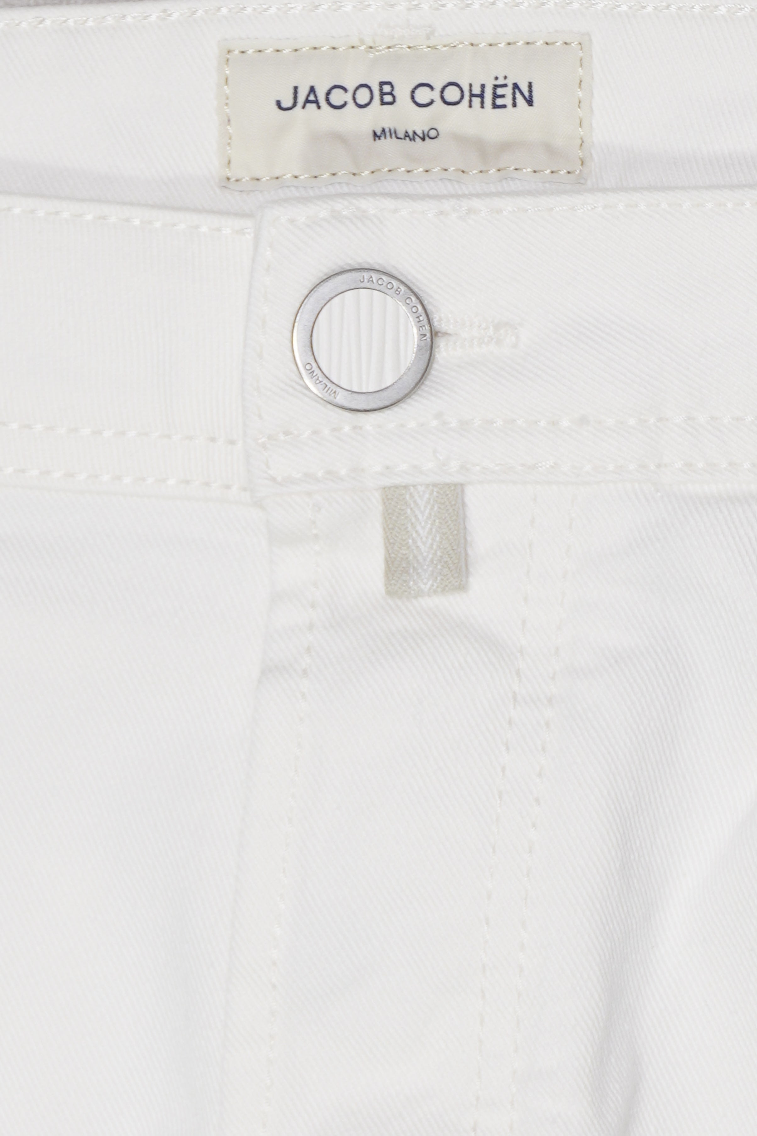 Jacob Cohen Bard White Stretch Denim