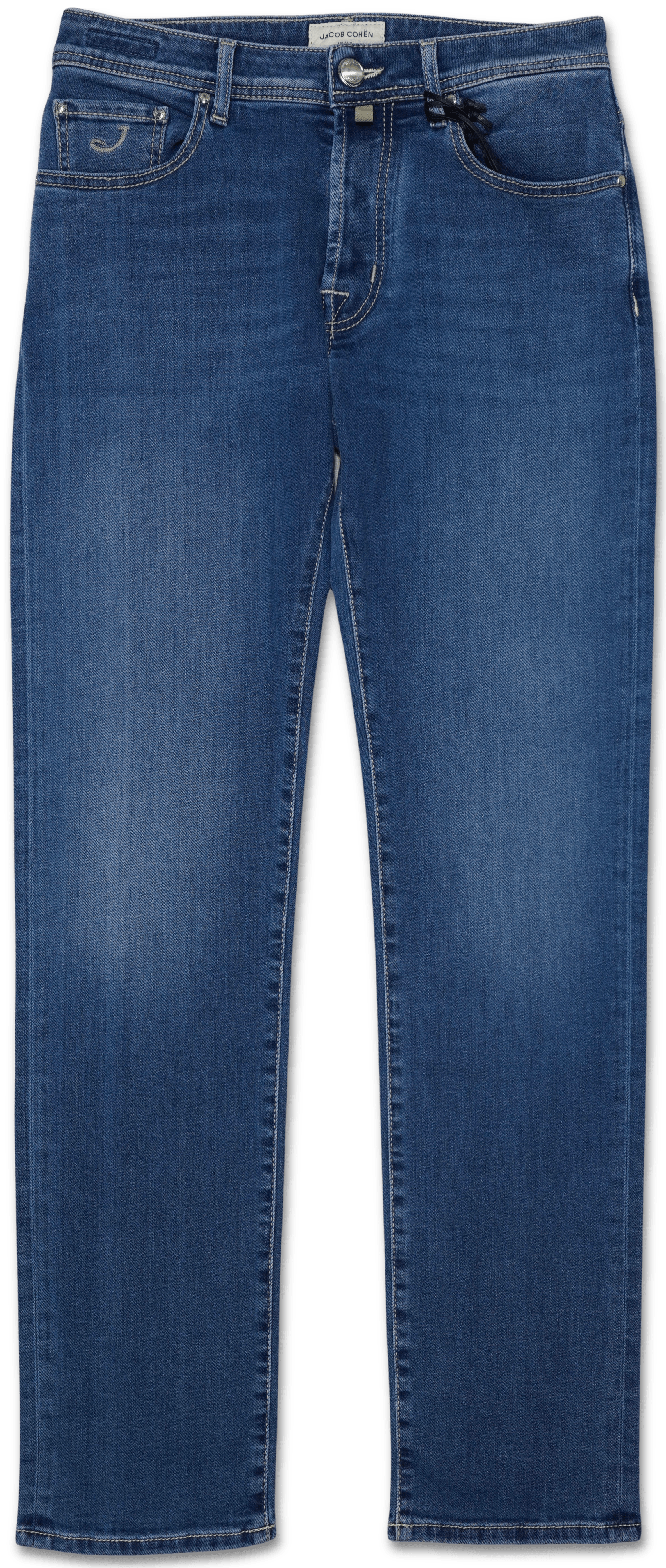 Jacob Cohen Bard Medium Blue Stretch Denim