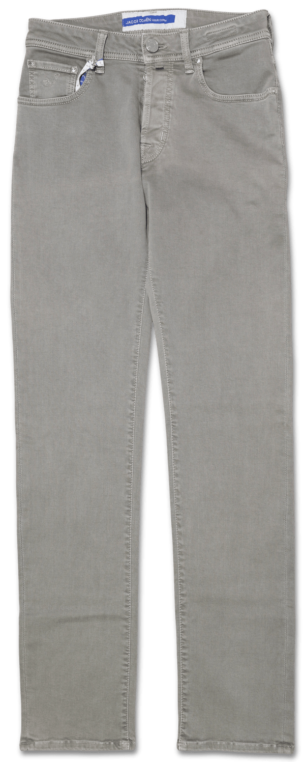 Jacob Cohen Bard Grey Stretch Denim